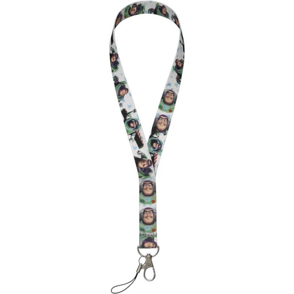 Disney Toy Story Buzz Lightyear Pin Trading Neck Lanyard ID Key Holder NEW